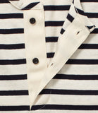 Striped Henley Tank Top
